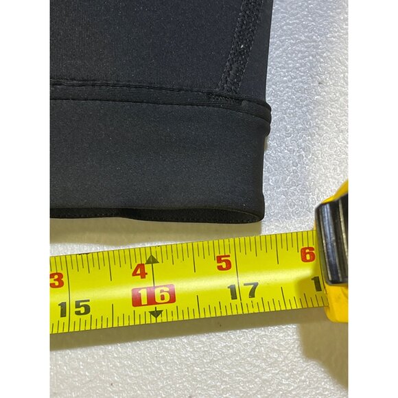 Ideology Womens Size 3X Sports Bra With Zip Front Closure Medium Support Black - Picture 4 of 9